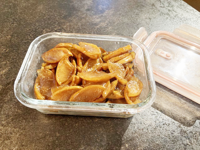 実とドリンクを分ける